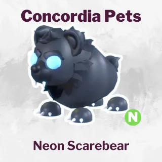 Neon Scarebear