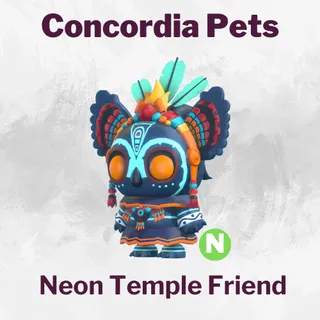 Neon Temple Friend