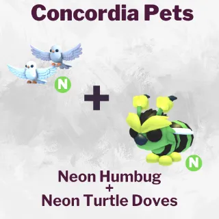 Neon Turtle Dove, Neon Humbug