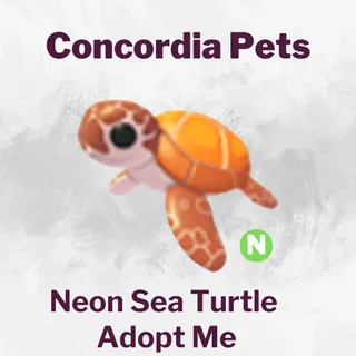 Sea Turtle Neon - Adopt Me