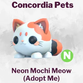 Neon Mochi Meow