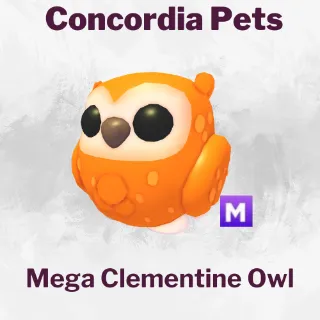 Clementine Owl Mega
