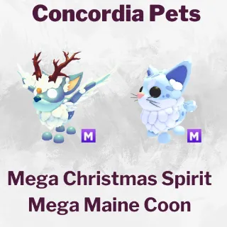 Mega Christmas Spirit, Maine Coon