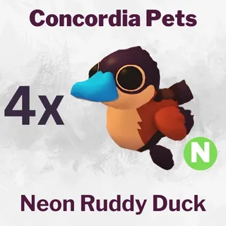 Neon Ruddy Duck