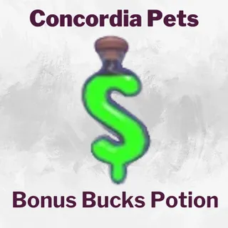Bonus Bucks Potion