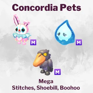 Mega Stitches, Boohoo, Shoebill