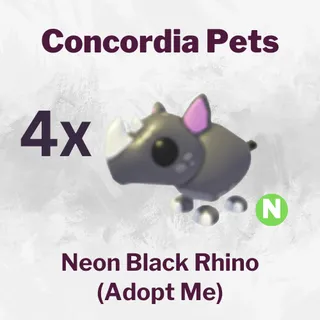 Black Rhino Neon x4