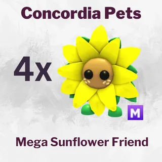 Mega Sunflower Friend x4