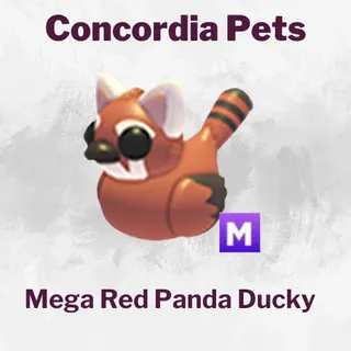 Mega Red Panda Ducky