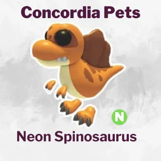 Neon Spinosaurus