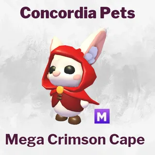 Mega Crimson Cape