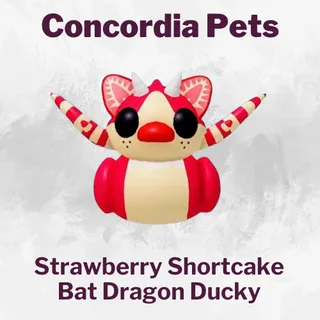 Strawberry Shortcake Ducky