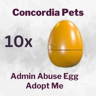 Admin Abuse Egg