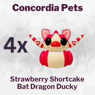 Strawberry Shortcake Ducky 4x