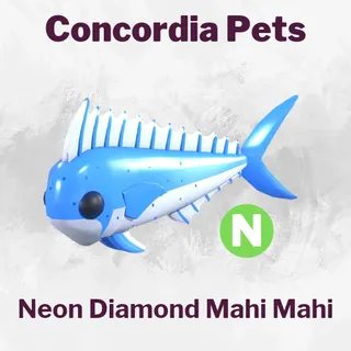 Neon Diamond Mahi Mahi