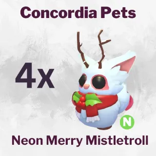 Neon Merry Mistletroll