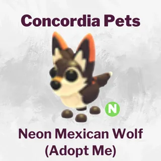 Mexican Wolf Neon