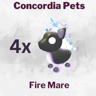 Fire Mare x4