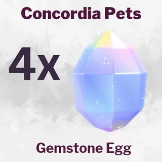 Gemstone Egg 4x