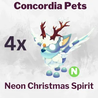 Neon Christmas Spirit