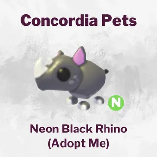 Black Rhino Neon