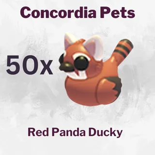 Red Panda Ducky
