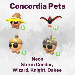 Neon Condor, Oakee Wizard, Knight