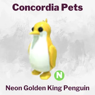 Neon Golden King Penguin