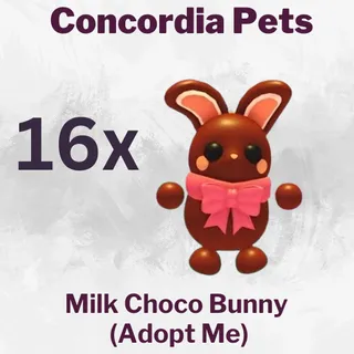 Milk Choco Bunny x16