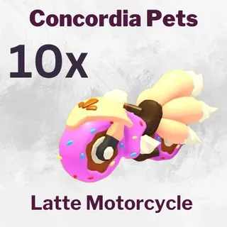 10x Latte Motorcycle