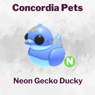 Neon Gecko Ducky