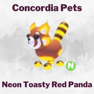 Neon Toasty Red Panda