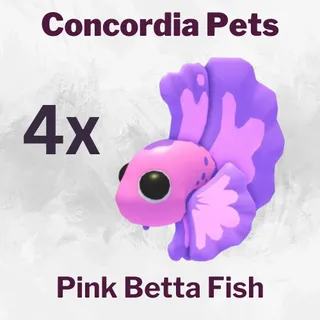 Pink Betta Fish