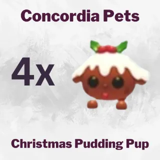 Christmas Pudding Pup