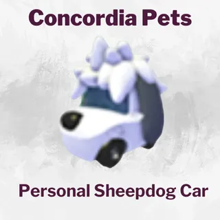 Personal Sheepdog Car