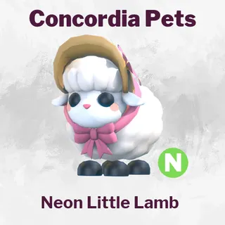 Neon Little Lamb