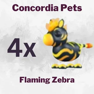 Flaming Zebra