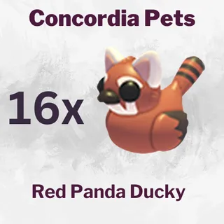 Red Panda Ducky
