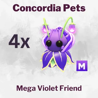 Mega Violet Friend x4