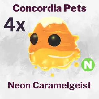 Neon Caramelgeist 4x
