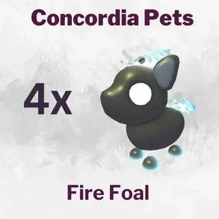 Fire Foal 4x