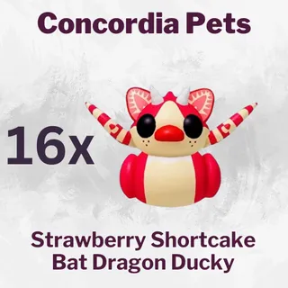 Strawberry Shortcake Ducky