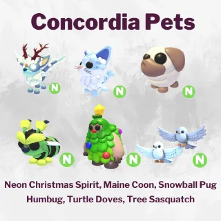 Neon Christmas Spirit, Snowball Pug