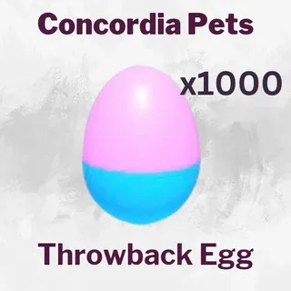Throwback Egg x1000