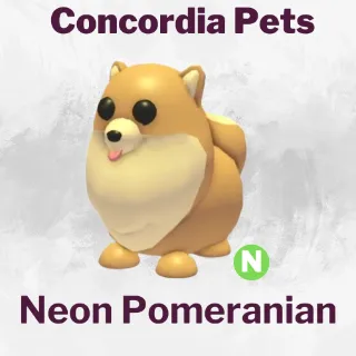 Neon pomeranian