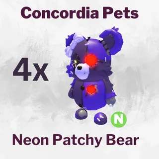Neon Patchy Bear