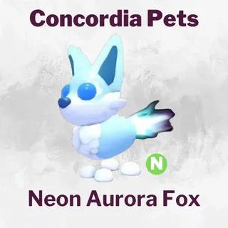 Neon Aurora Fox