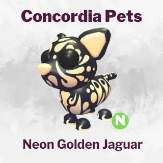 Golden Jaguar Neon