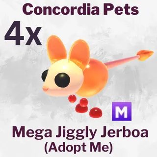 Mega Jiggly Jerboa x4 - Adopt Me