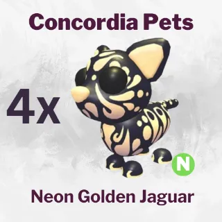 Golden Jaguar Neon